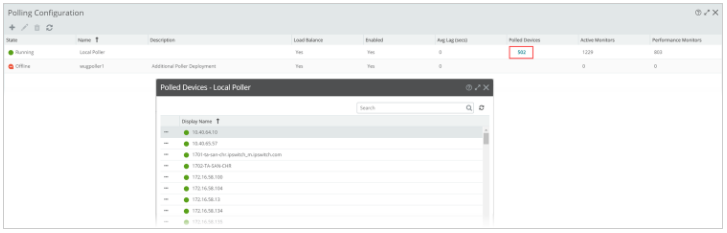 How to view the devices being polled by each remote poller - Progress ...