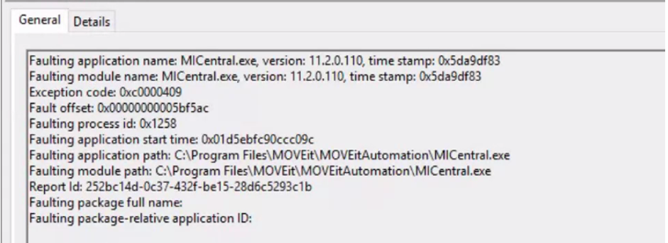 MOVEit Automation service is not starting - Progress Community