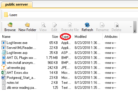 How to sort my files by file extension in my WS_FTP pane view ...