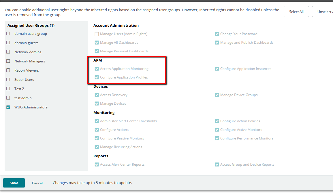 My account cannot configure APM Progress Community