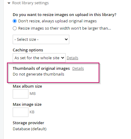 Selecting thumbnail ends up with 404 image - Progress Community