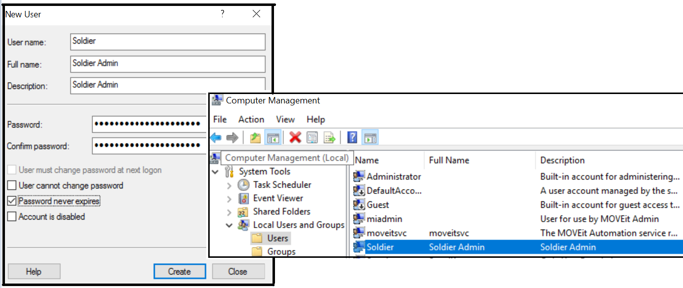 Configuring users with full remote access to MOVEit Automation (Central ...