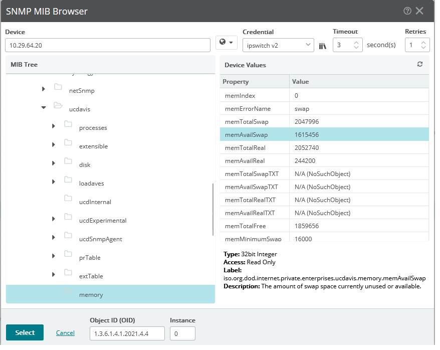 How to create a custom SNMP performance monitor - Progress Community