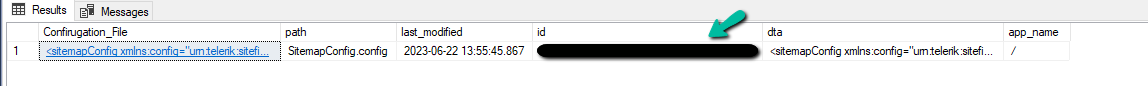 SitemapConfigID