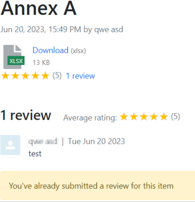 How to implement rating for documents and files - Progress Community