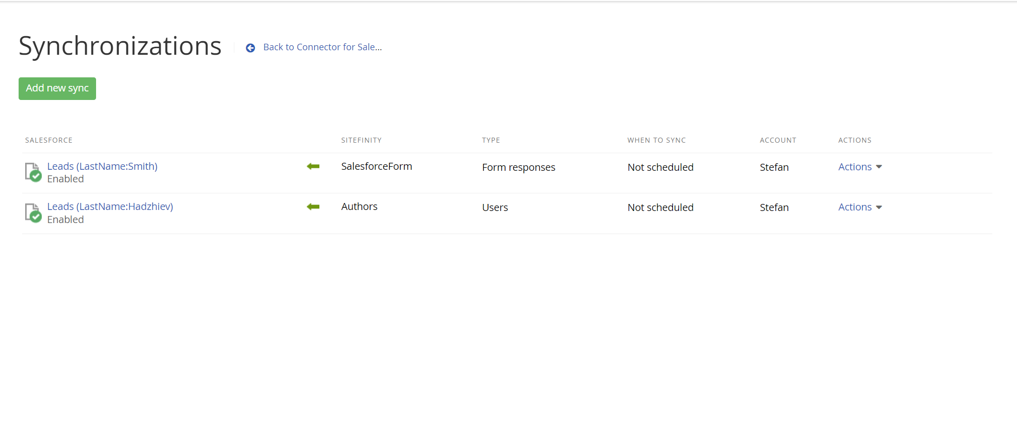How to set up the Sitefinity Salesforce Connector and create a ...