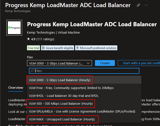 Converting Azure FREE Loadmaster to PAYG license - Progress Community