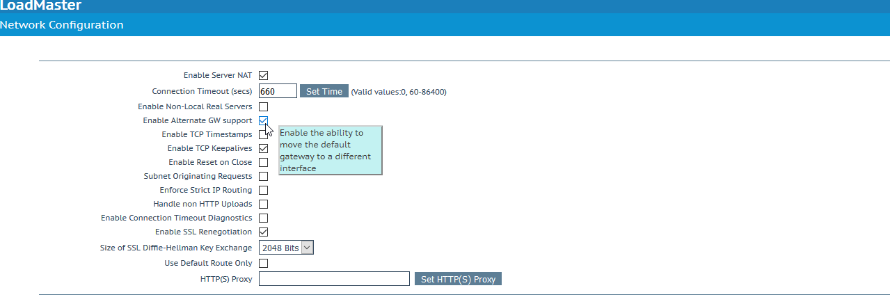 LoadMaster routing best practices within two or more networks ...