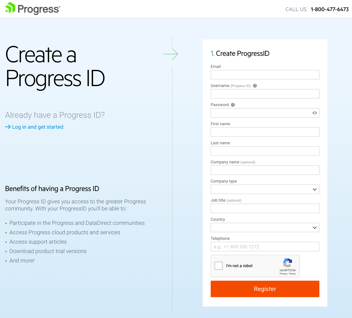 Image 1: Click Register Button