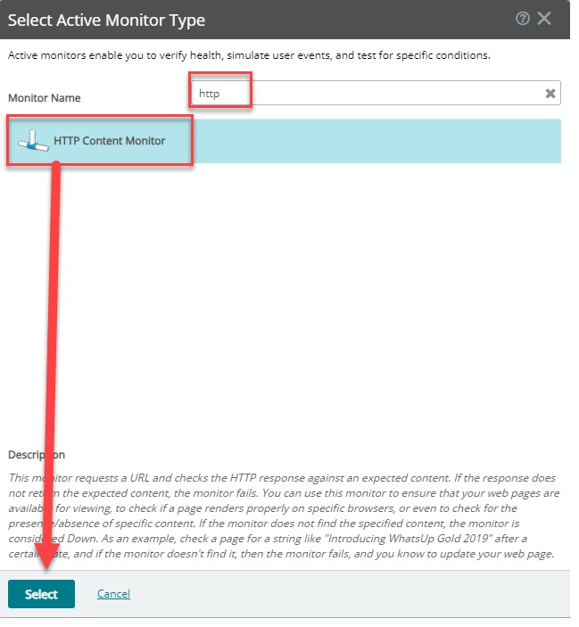 HTTP Content Monitor Setup and Testing - Progress Community