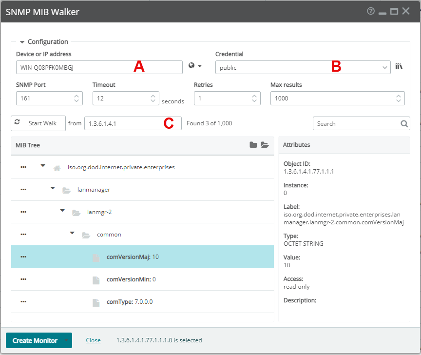Using SNMP MIB Walker - Progress Community