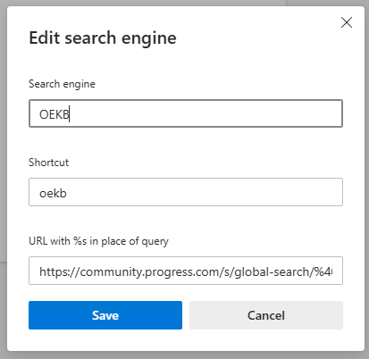Configuring the Progress Knowledge Base as a Search Provider in Your ...