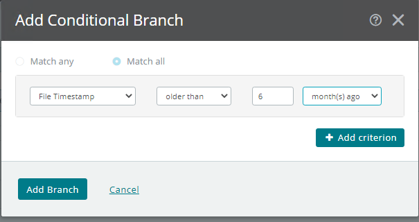 conditional branch