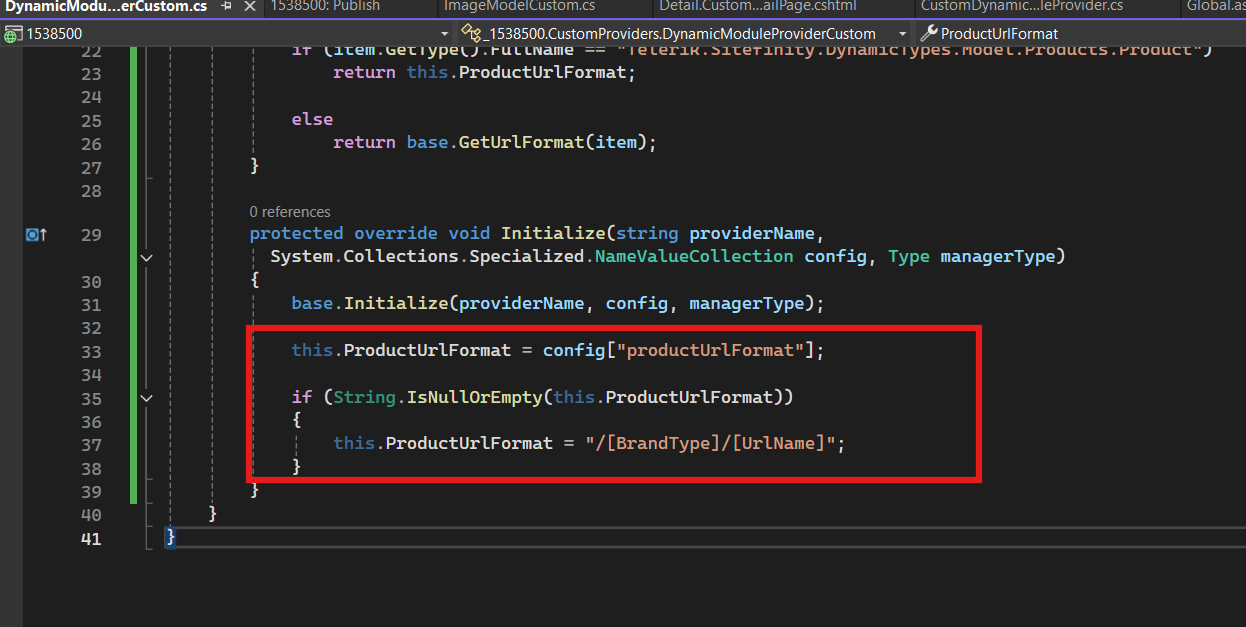 Dynamic Content: How to create custom urls for content items of dynamic ...