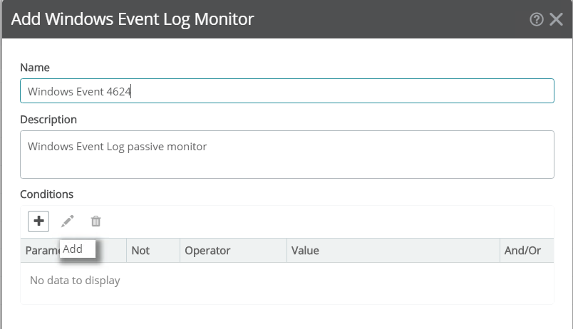 windows event log monitor