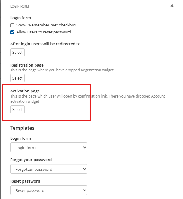 Users: Reset password functionality refreshes the same page - Progress ...
