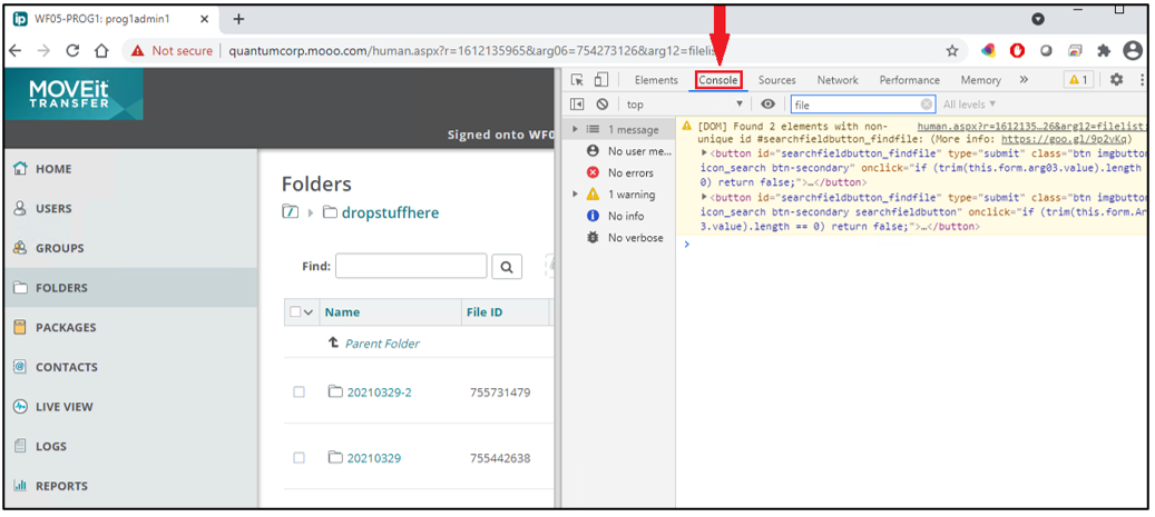 File Upload Error in Web UI (Request failed with status code 404 ...