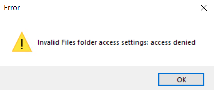 Config Utility Changes Are Not Taking Due to Error 