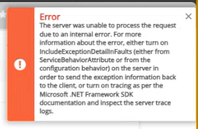 Receiving toast error message when opening device properties on every ...