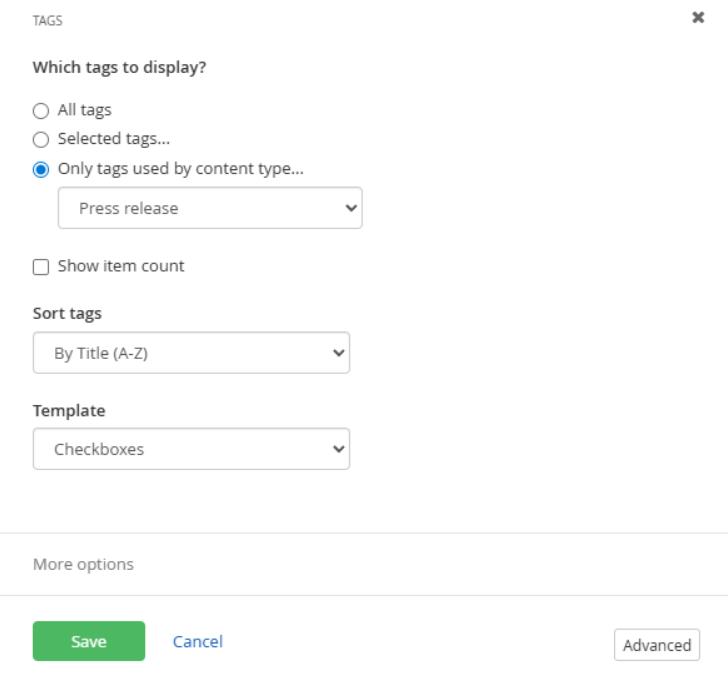 Search: How to filter search results by multiple tags? - Progress Community
