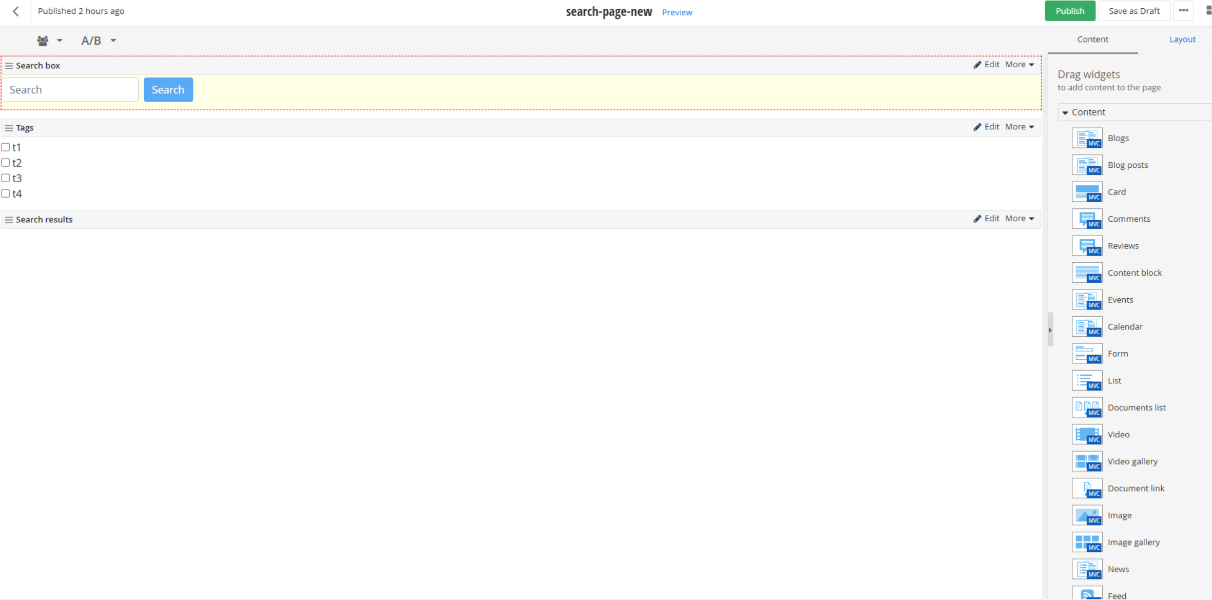 Search: How to filter search results by multiple tags? - Progress Community