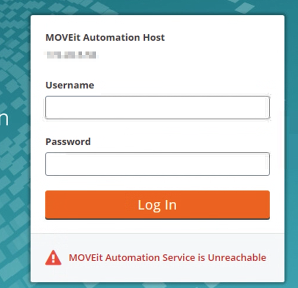 MOVEit Automation Web Admin — 